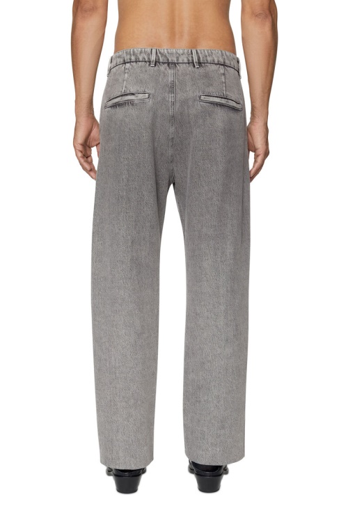 D-Chino-Work 0Ieaa Straight Jeans Diesel Light Grey