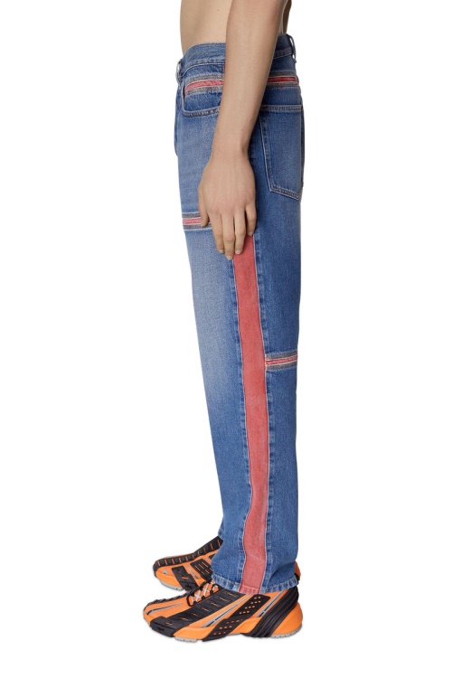 Diesel D-Mand 09D13 Straight Jeans Medium Blue