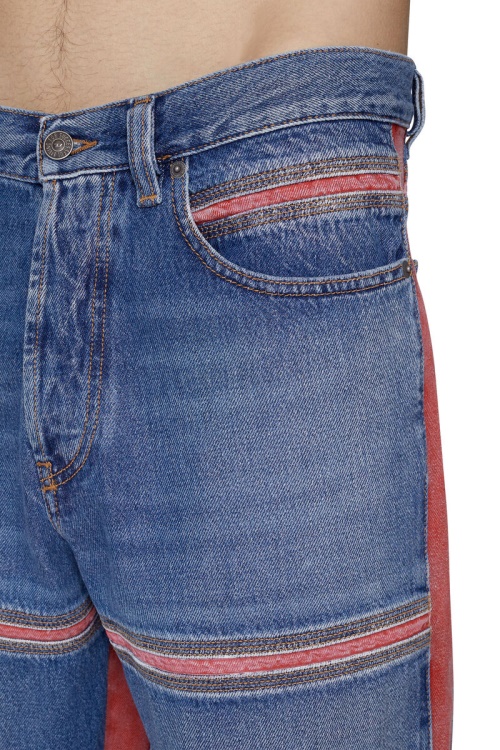 Diesel D-Mand 09D13 Straight Jeans Medium Blue