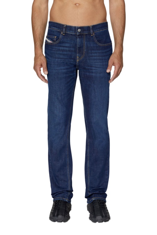 Dark Blue Diesel 2021 09B90 Bootcut Jeans