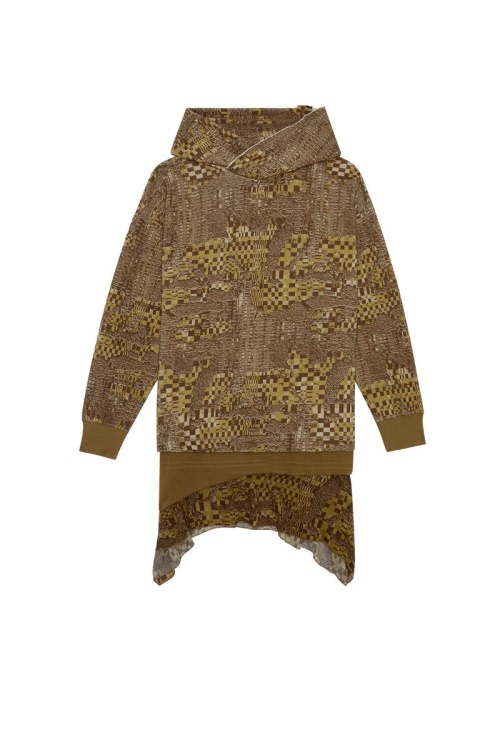 D-Rolly-Hood Diesel In Military Green