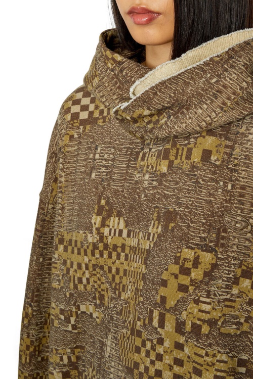 D-Rolly-Hood Diesel In Military Green