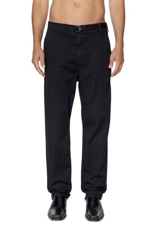 Diesel Krooley Joggjeans 069Zg Tapered In Black/Dark Grey