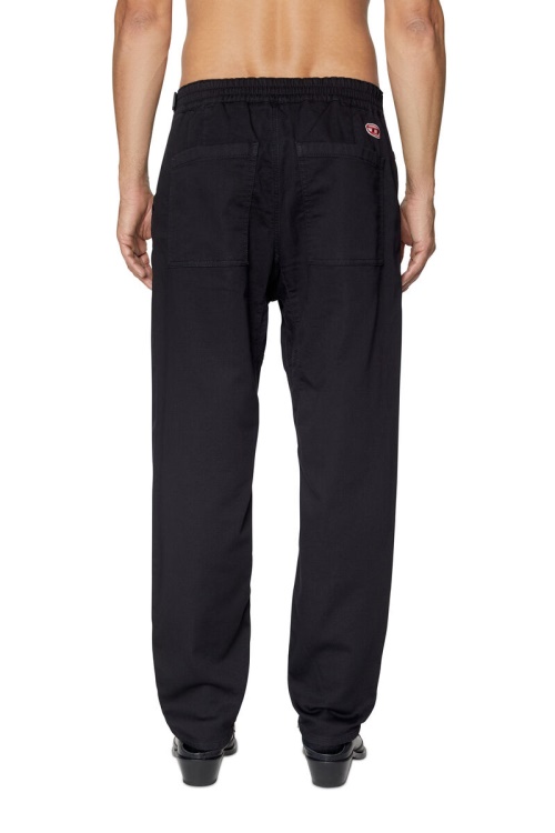 Diesel Krooley Joggjeans 069Zg Tapered In Black/Dark Grey