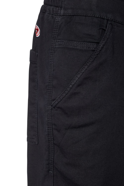 Diesel Krooley Joggjeans 069Zg Tapered In Black/Dark Grey