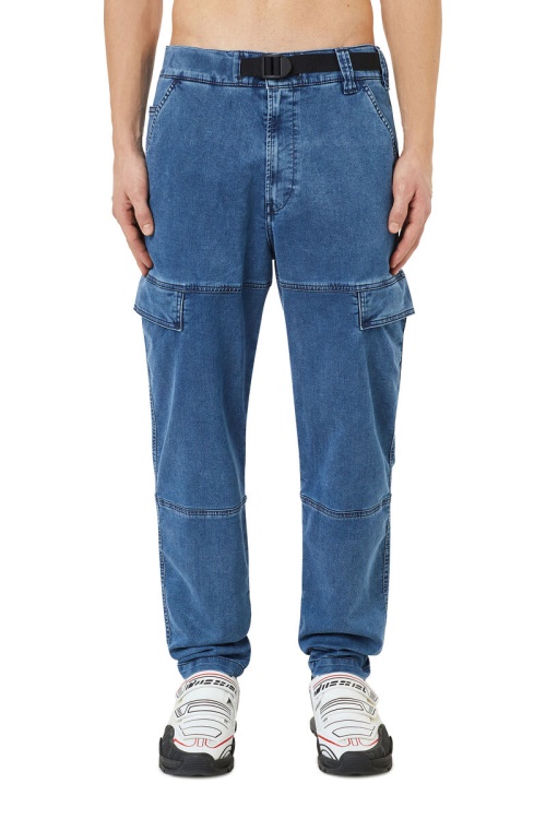 Medium Blue Krooley Joggjeans 069Zk Tapered Fashion Diesel