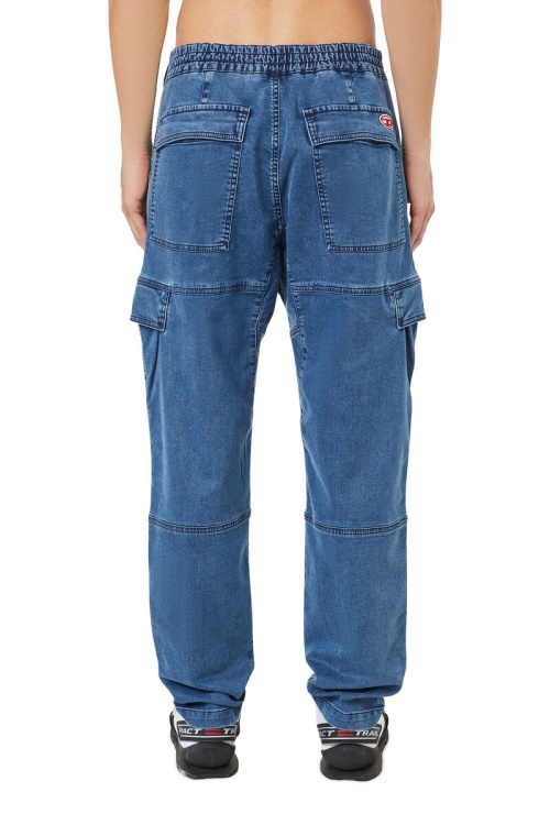 Medium Blue Krooley Joggjeans 069Zk Tapered Fashion Diesel