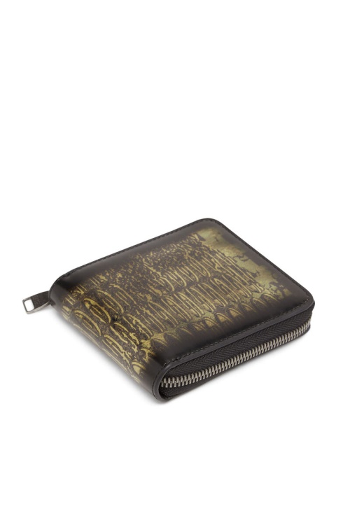 Black/Green Bi-Fold Coin Zip Xs Diesel