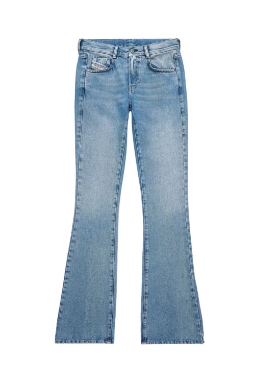 1969 D-Ebbey 09C16 Bootcut And Flare Jeans Diesel Medium Blue