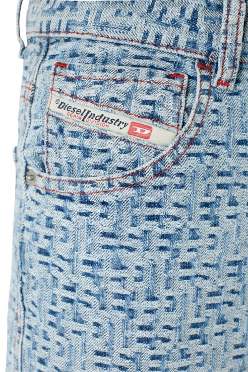 1994 09E37 Straight Jeans Diesel Light Blue