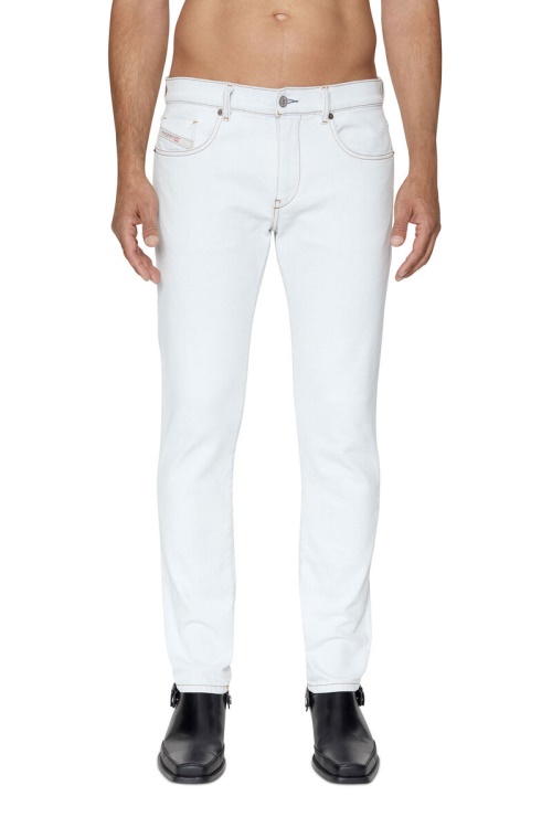 Diesel 2019 D-Strukt 09C06 Slim Jeans Light Blue