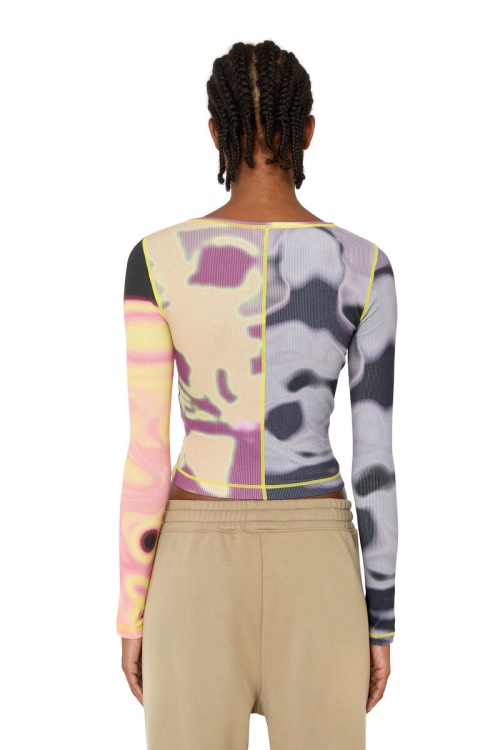 Diesel T-Ballet-Cut Black/Pink