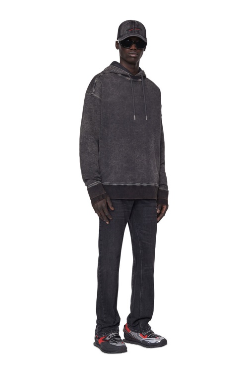 Black/Dark Grey Diesel 2021 09B83 Bootcut Jeans