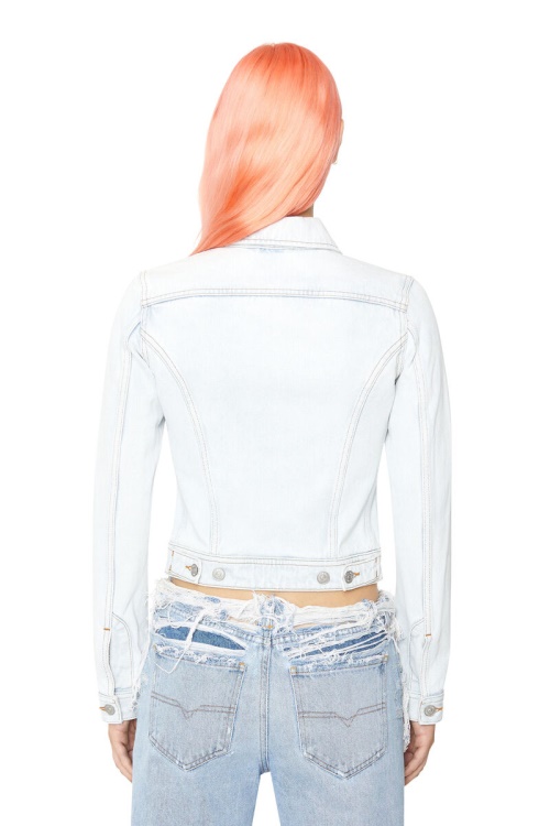 De-Slimmy Trucker Jacket Diesel Light Blue