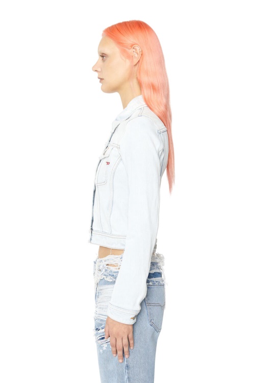 De-Slimmy Trucker Jacket Diesel Light Blue