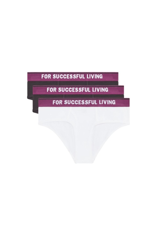 Diesel Ufpn-Oxys-Threepack Black/White