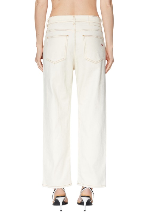 Diesel 2016 D-Air 09B94 Boyfriend Jeans In White