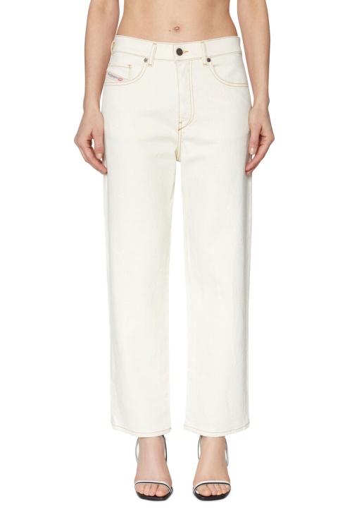 Diesel 2016 D-Air 09B94 Boyfriend Jeans White