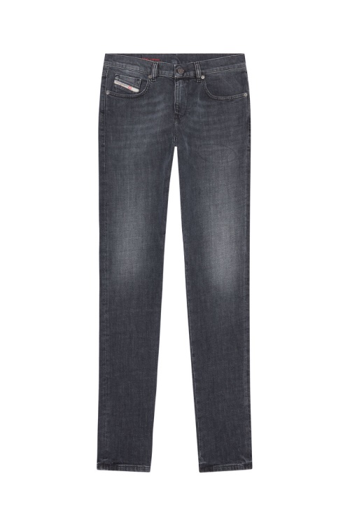 Diesel 2019 D-Strukt 09E35 Slim Jeans Black/Dark Grey