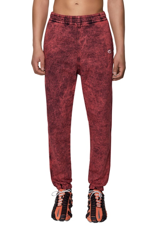 Red D-Lab Track Denim 09D16 Tapered Diesel