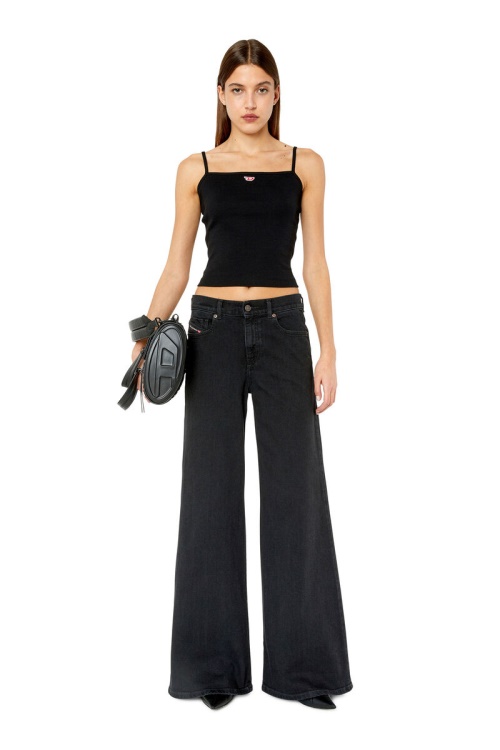 1978 Z9C25 Bootcut And Flare Jeans Diesel Black/Dark Grey