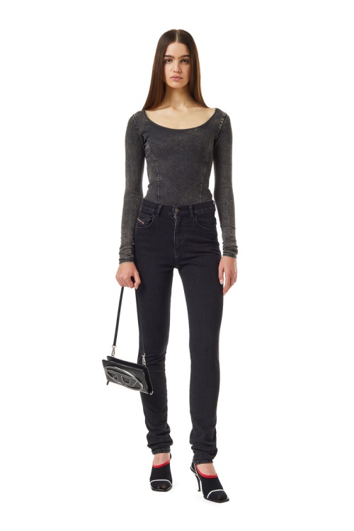 Diesel 1994 Z9C25 Straight Jeans Black/Dark Grey