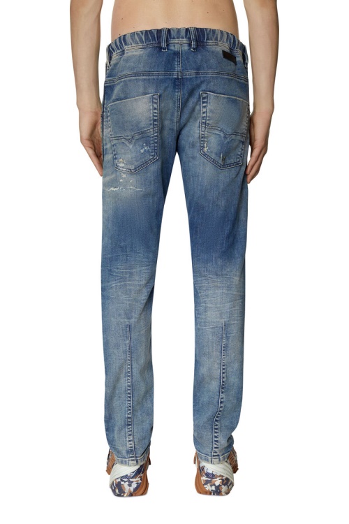 Diesel Krooley Joggjeans 09E09 Tapered Medium Blue