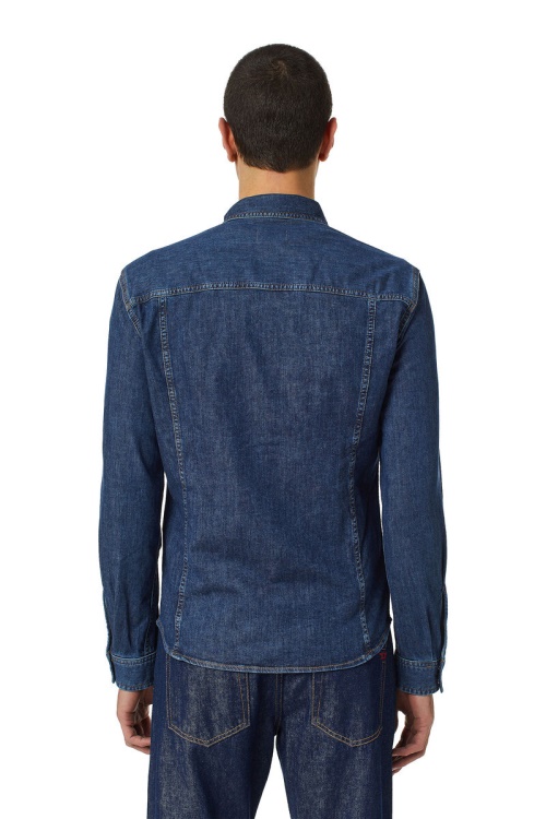 D-Westy Rodeo Shirt Diesel Dark Blue