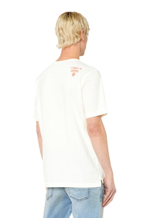 Diesel T-Just-Slits-G1 White