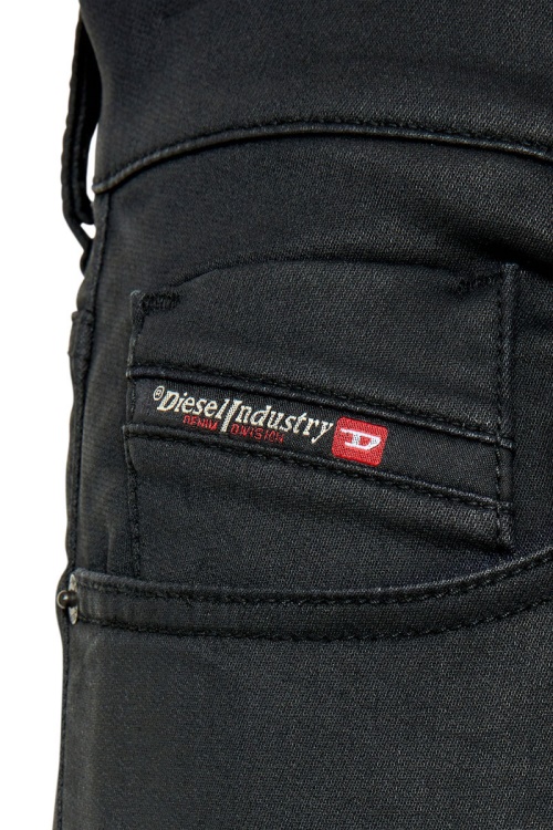 Diesel Black/Dark Grey D-Strukt Joggjeans 068Cp Slim