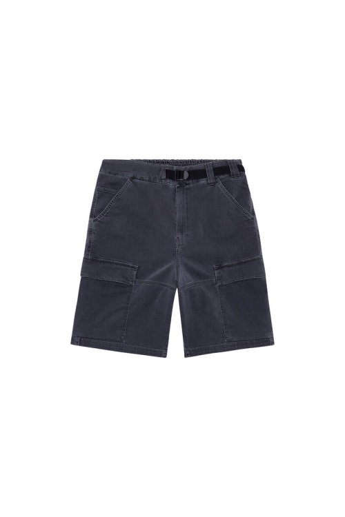 Diesel D-Krooley Joggjeans Cargo Shorts Black/Dark Grey