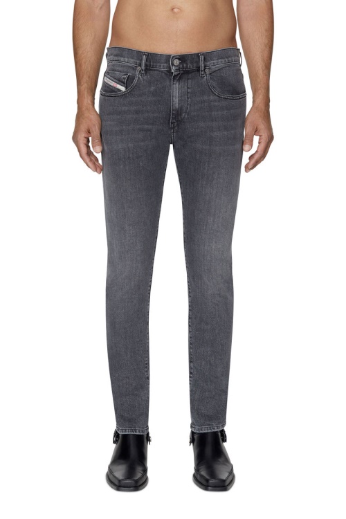 Black/Dark Grey Diesel 2019 D-Strukt 09C47 Slim Jeans