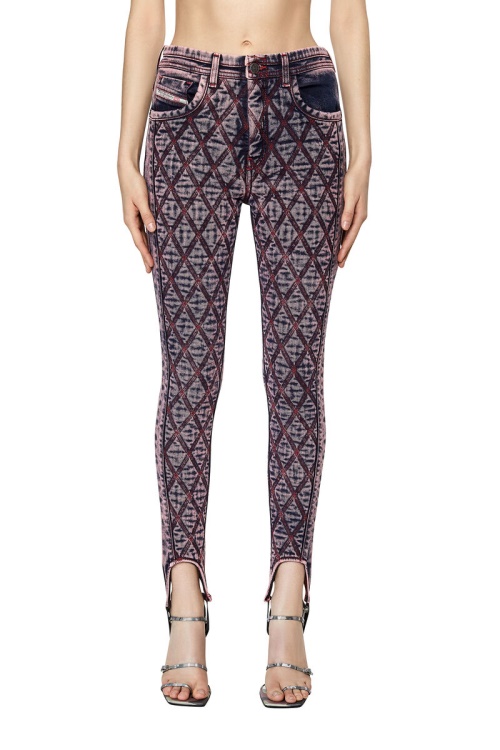 D-Duct 0Elaq Super Skinny Jeans Diesel