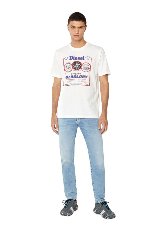 Diesel D-Strukt Joggjeans 068Bb Slim In Light Blue