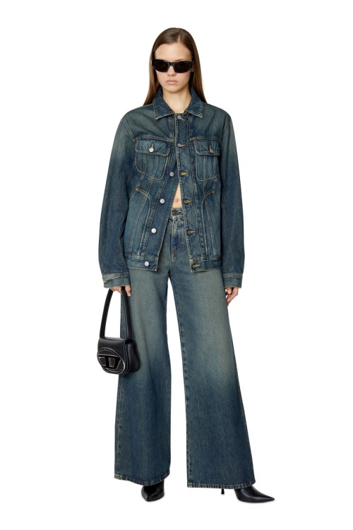 1978 09C04 Bootcut And Flare Jeans Diesel Dark Blue