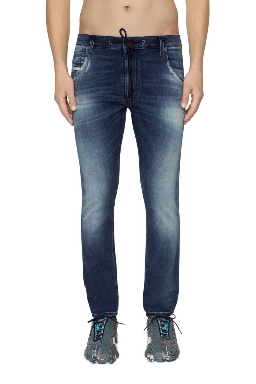 Dark Blue Diesel Krooley Joggjeans 068Ck Tapered
