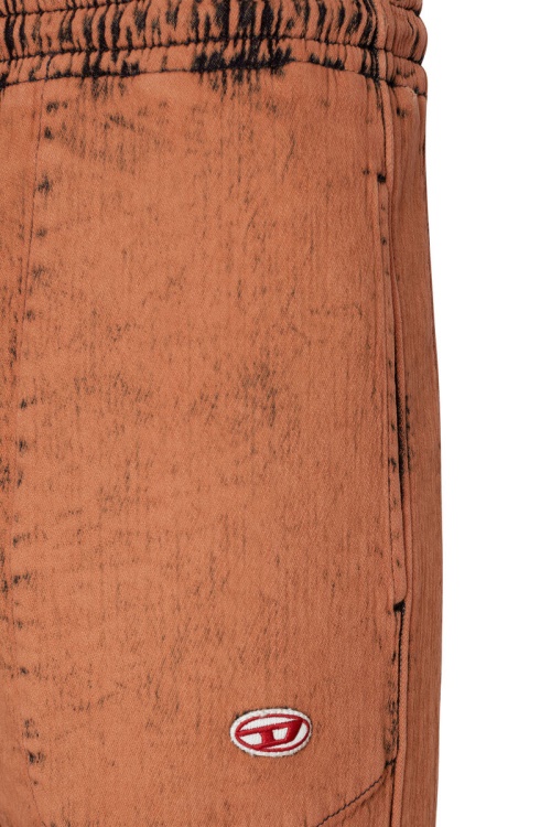 D-Martians Track Denim 09E32 Straight Diesel In Orange