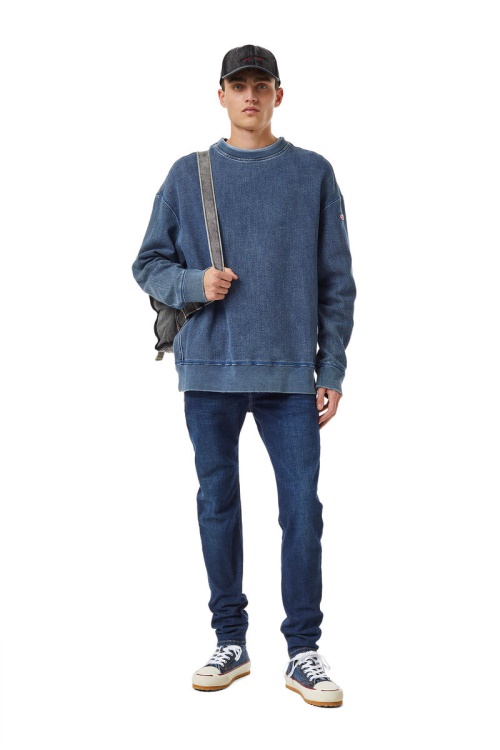 Diesel 1979 Sleenker 09B98 Skinny Jeans In Dark Blue