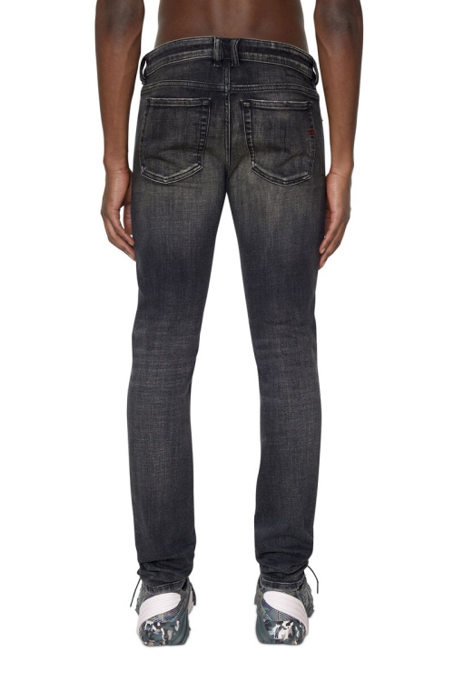 Diesel 1979 Sleenker 09D88 Skinny Jeans Black/Dark Grey