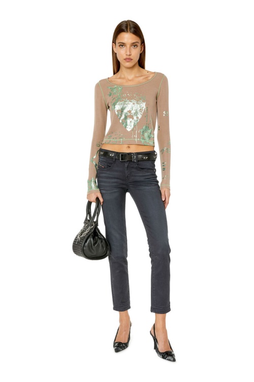 Diesel D-Ollies Joggjeans 068Cq Slim Black/Dark Grey