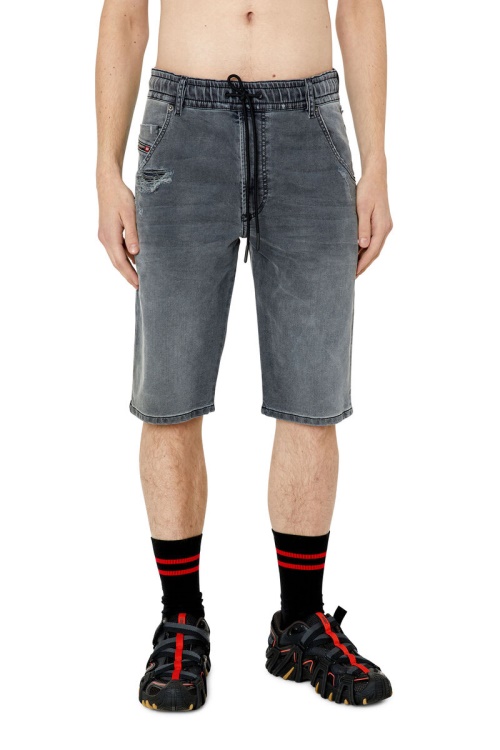 Black/Dark Grey Diesel D-Krooshort-Z Joggjeans