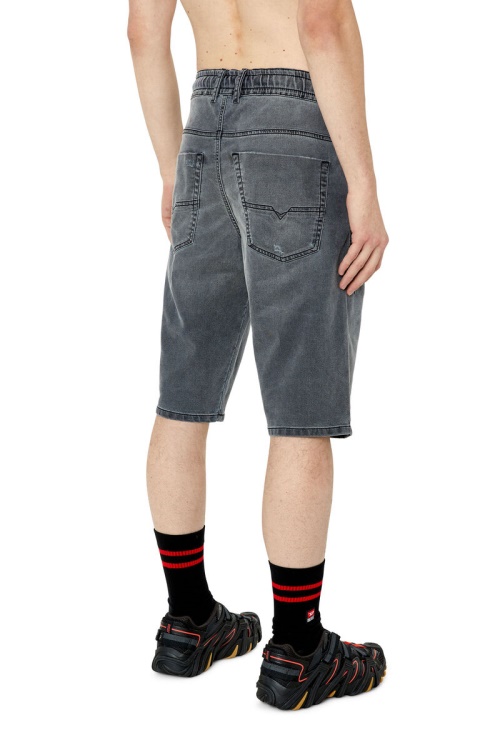 Black/Dark Grey Diesel D-Krooshort-Z Joggjeans