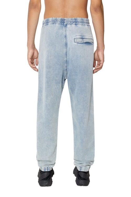Diesel Light Blue D-Lab Track Denim 09D01 Tapered