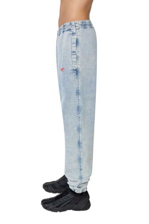 Diesel Light Blue D-Lab Track Denim 09D01 Tapered