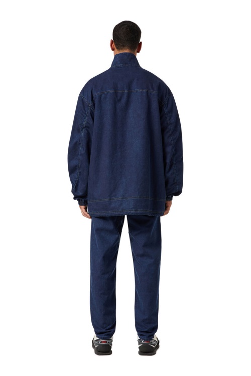 Dark Blue Diesel D-Rodney Joggjeans Windbreaker