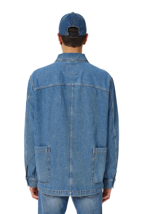 D-Rolk Workwear Jacket Diesel Medium Blue