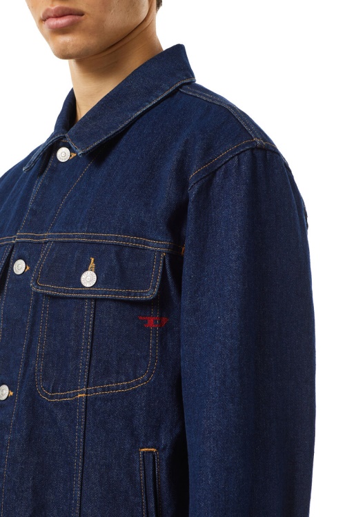 D-Barcy Trucker Jacket Diesel Dark Blue