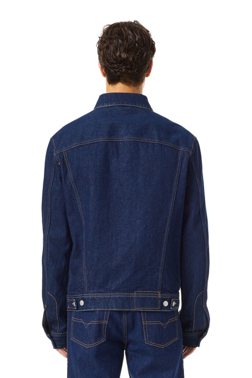D-Barcy Trucker Jacket Diesel Dark Blue