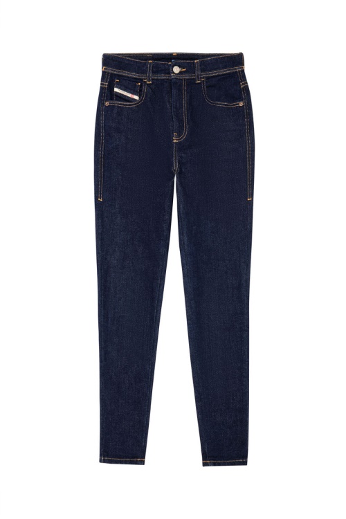 Diesel 1984 Slandy-High Z9C18 Super Skinny Jeans Dark Blue