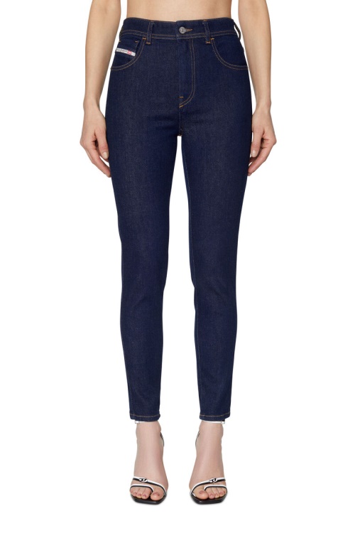 Diesel 1984 Slandy-High Z9C18 Super Skinny Jeans Dark Blue